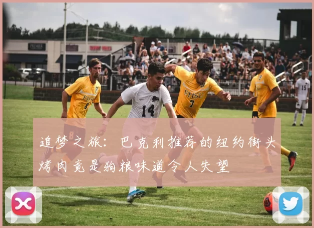 追梦之旅：巴克利推荐的纽约街头烤肉竟是狗粮味道令人失望